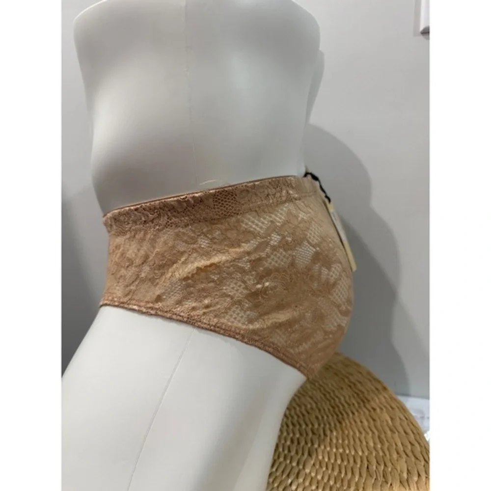 Cosabella Never Say Never Men's Comfort Micro Brief Lace Underwear Nude Beige M